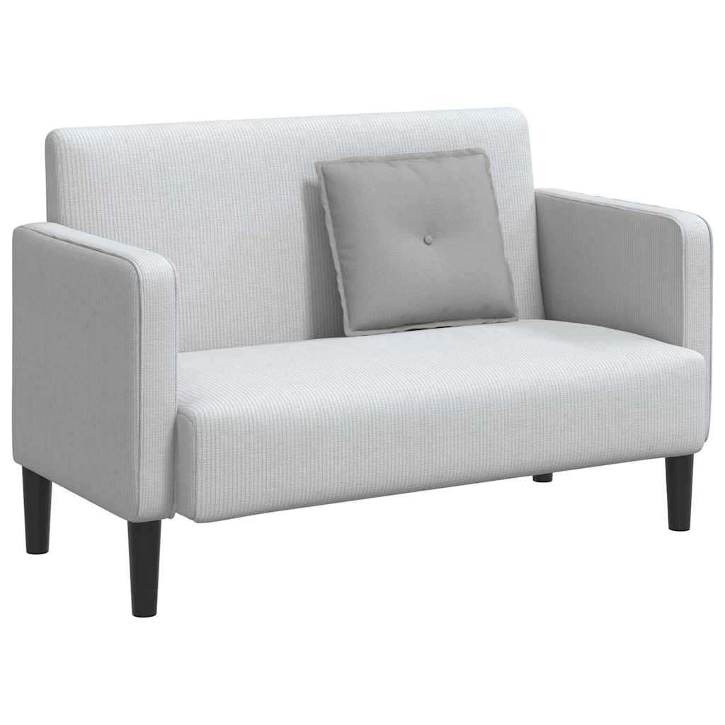 Rugkussen Wolkengrijs 50 x 19 x 45 cm Stof is nu te koop bij PeponiXL, paradijselijk wonen!