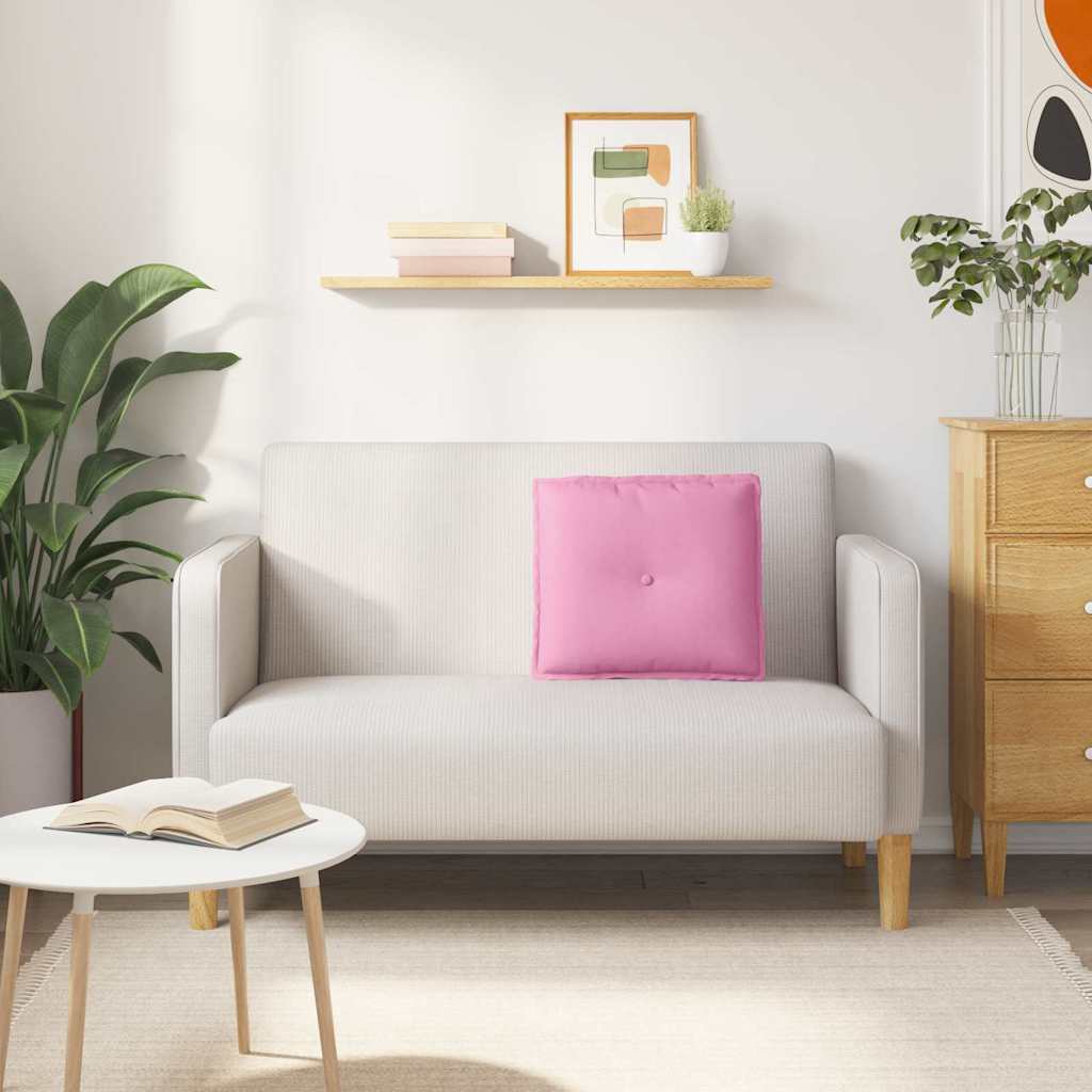 Rugkussen Roze 50 x 19 x 45 cm Stof is nu te koop bij PeponiXL, paradijselijk wonen!
