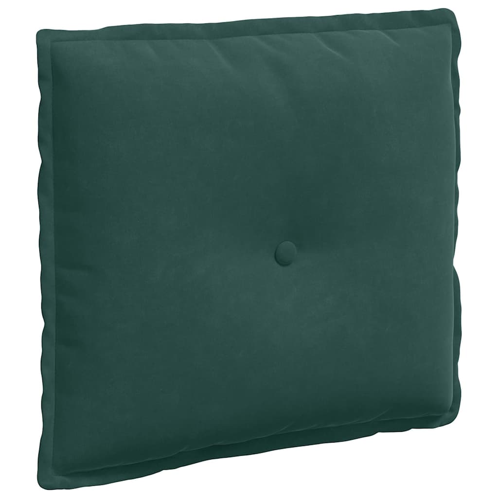 Rugkussen Donkergroen 50 x 45 cm Cordstof is nu te koop bij PeponiXL, paradijselijk wonen!