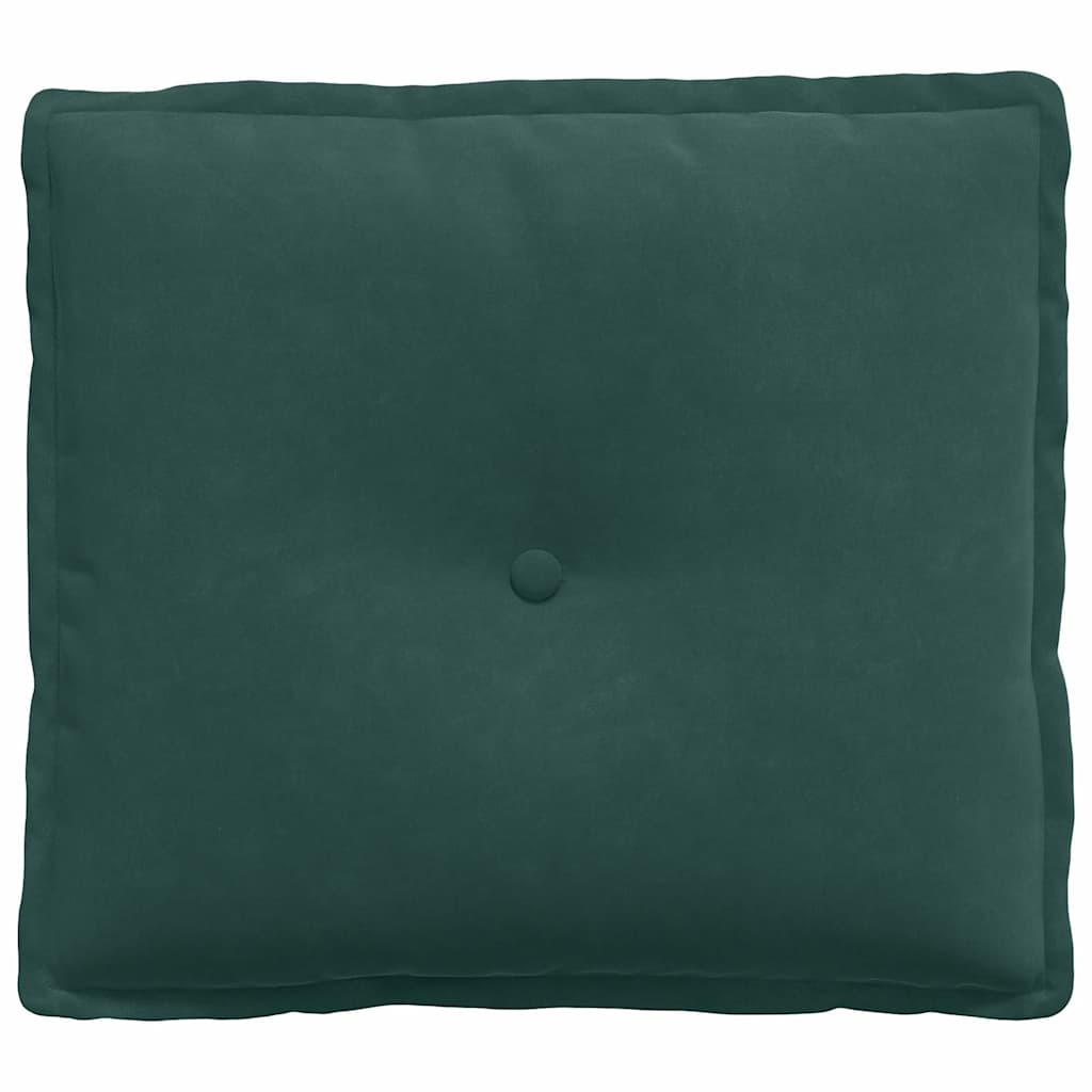Rugkussen Donkergroen 50 x 45 cm Cordstof is nu te koop bij PeponiXL, paradijselijk wonen!