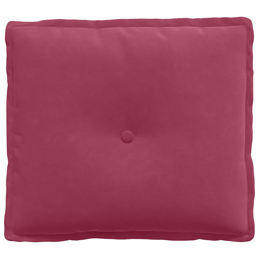 Rugkussen Wijnrood 50 x 45 cm Cordstof is nu te koop bij PeponiXL, paradijselijk wonen!
