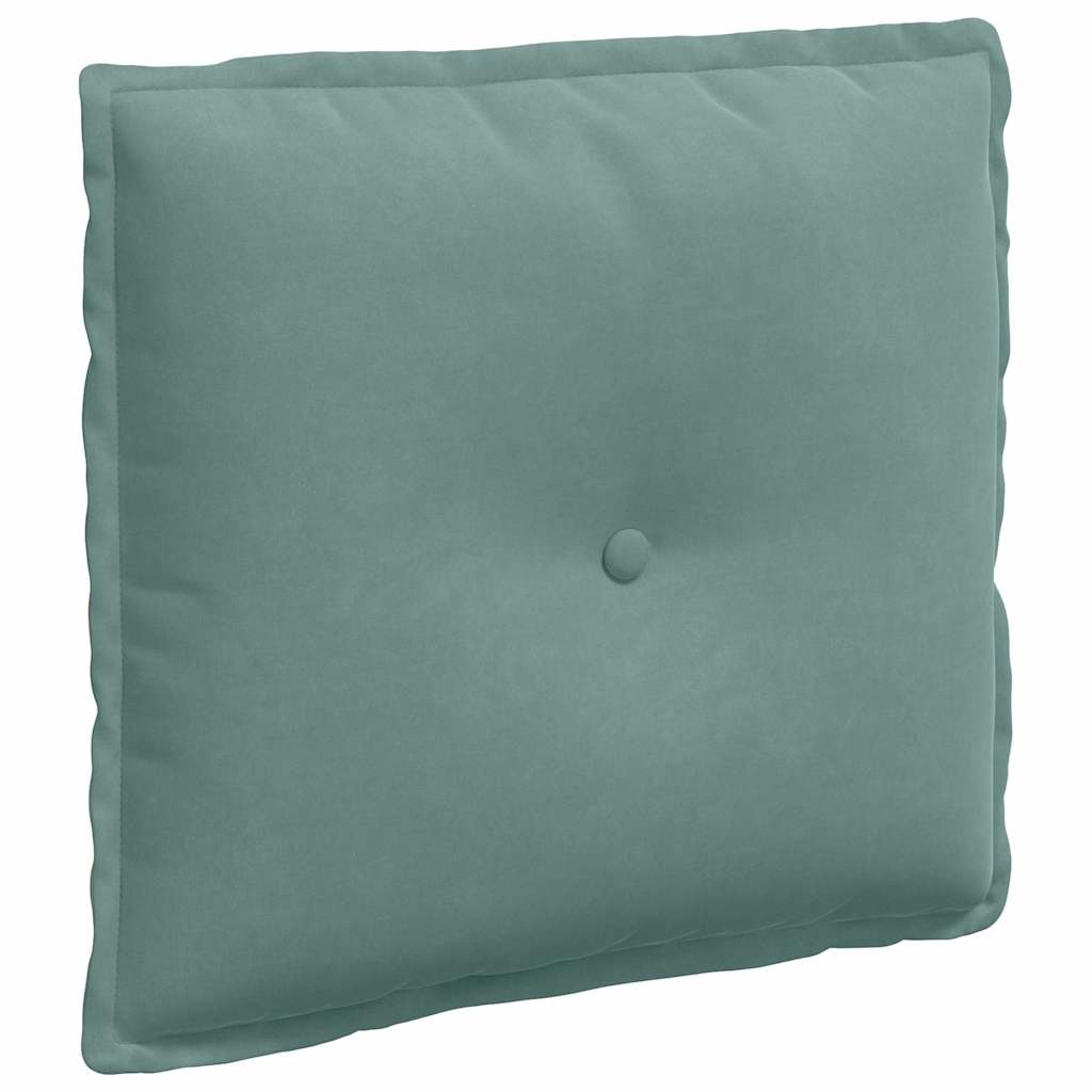 Rugkussen Zeegroen 50 x 45 cm Cordstof is nu te koop bij PeponiXL, paradijselijk wonen!