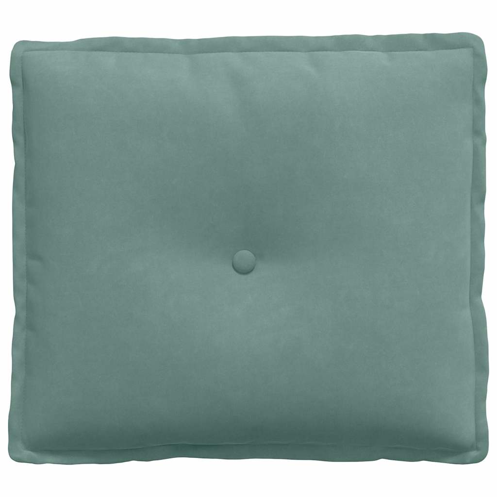 Rugkussen Zeegroen 50 x 45 cm Cordstof is nu te koop bij PeponiXL, paradijselijk wonen!