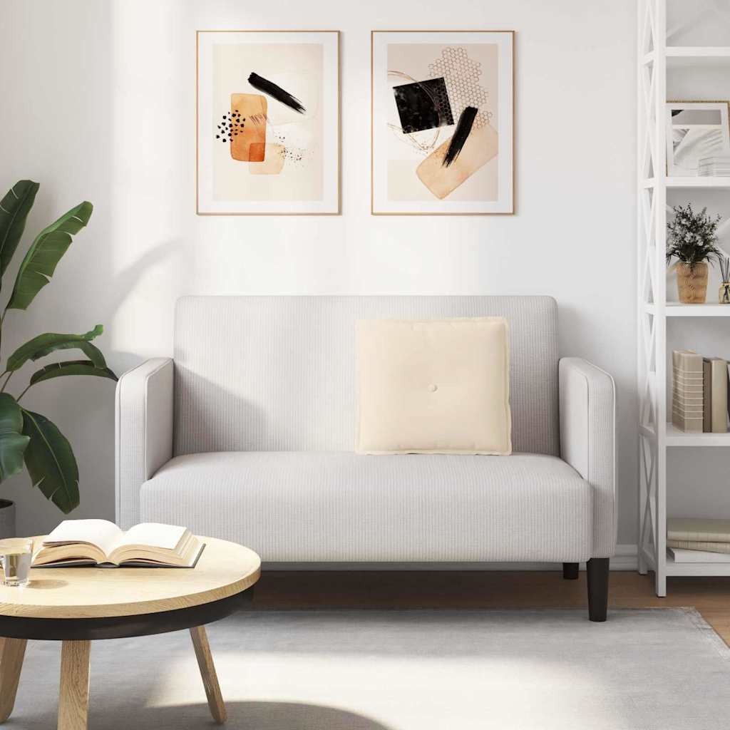 Rugkussen Beige 50 x 45 cm Microvezel Stof is nu te koop bij PeponiXL, paradijselijk wonen!