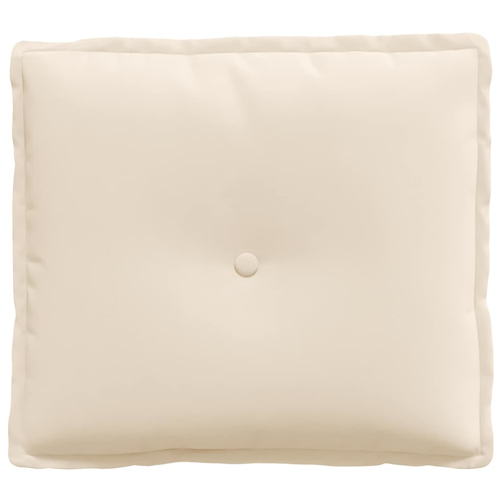 Rugkussen Beige 50 x 45 cm Microvezel Stof is nu te koop bij PeponiXL, paradijselijk wonen!