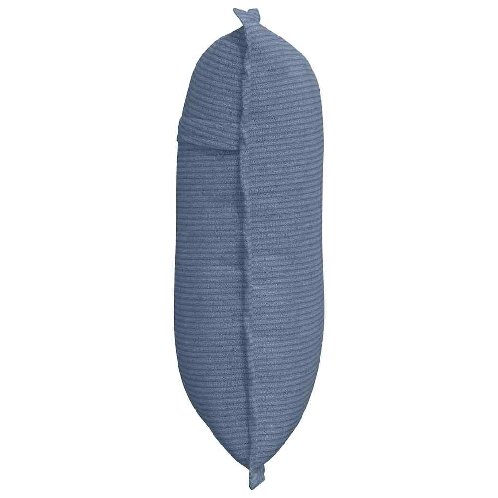 Rugkussen Blauw 50 x 45 cm Cordstof is nu te koop bij PeponiXL, paradijselijk wonen!