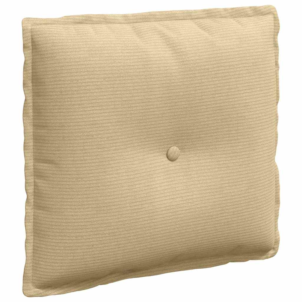 Rugkussen Grijs groen 50 x 45 cm Cordstof is nu te koop bij PeponiXL, paradijselijk wonen!