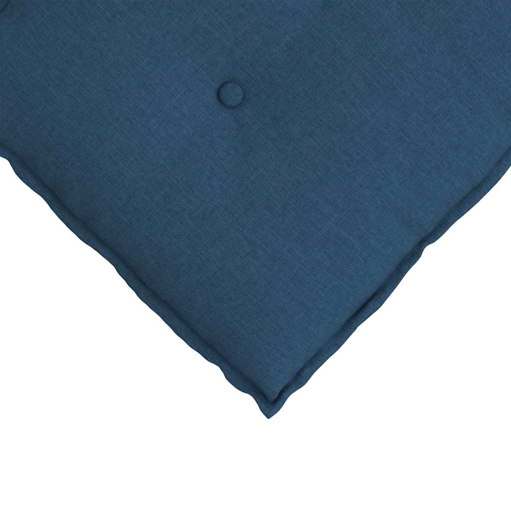 Rugkussen Blauw 60 x 19 x 50 cm Stof is nu te koop bij PeponiXL, paradijselijk wonen!