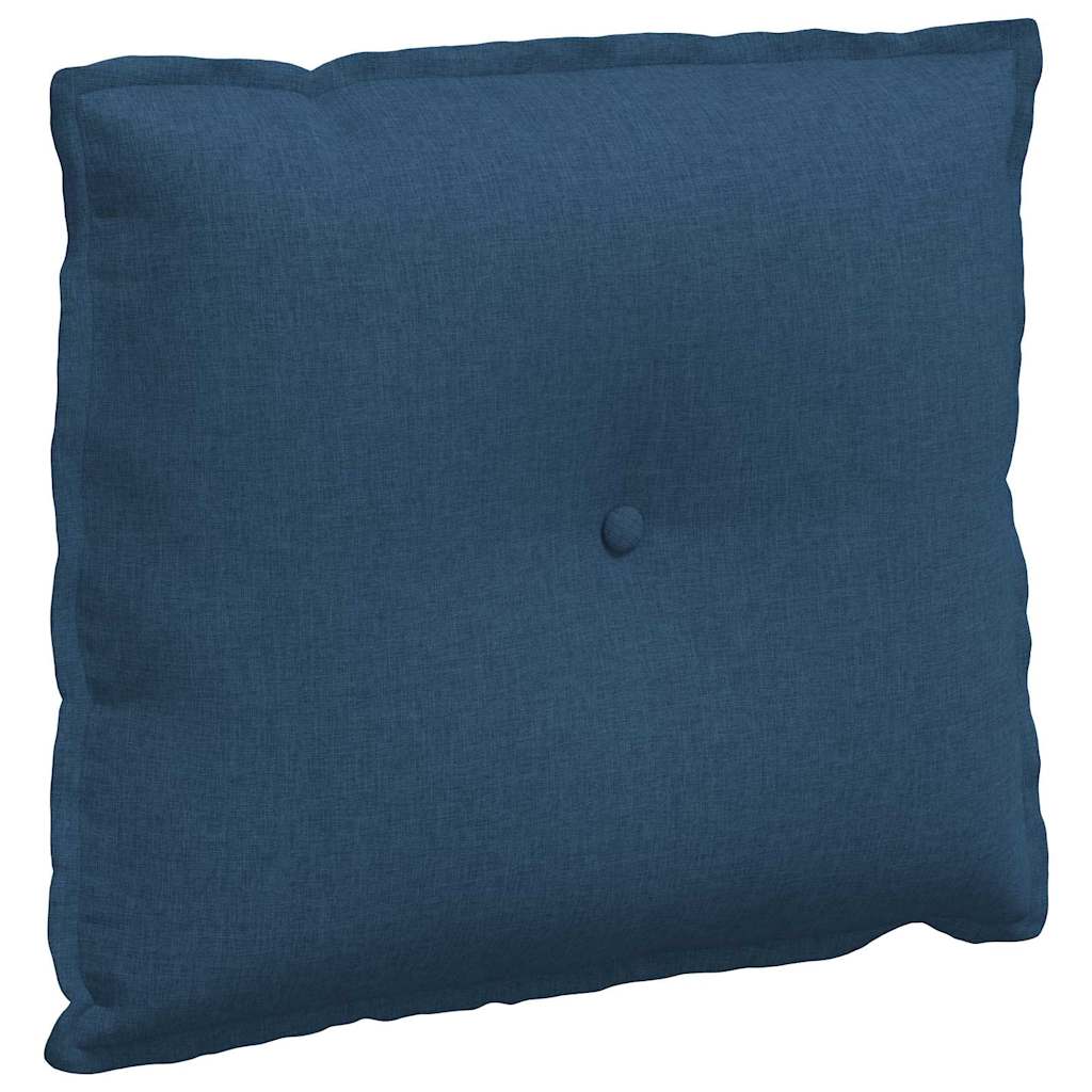 Rugkussen Blauw 60 x 19 x 50 cm Stof is nu te koop bij PeponiXL, paradijselijk wonen!