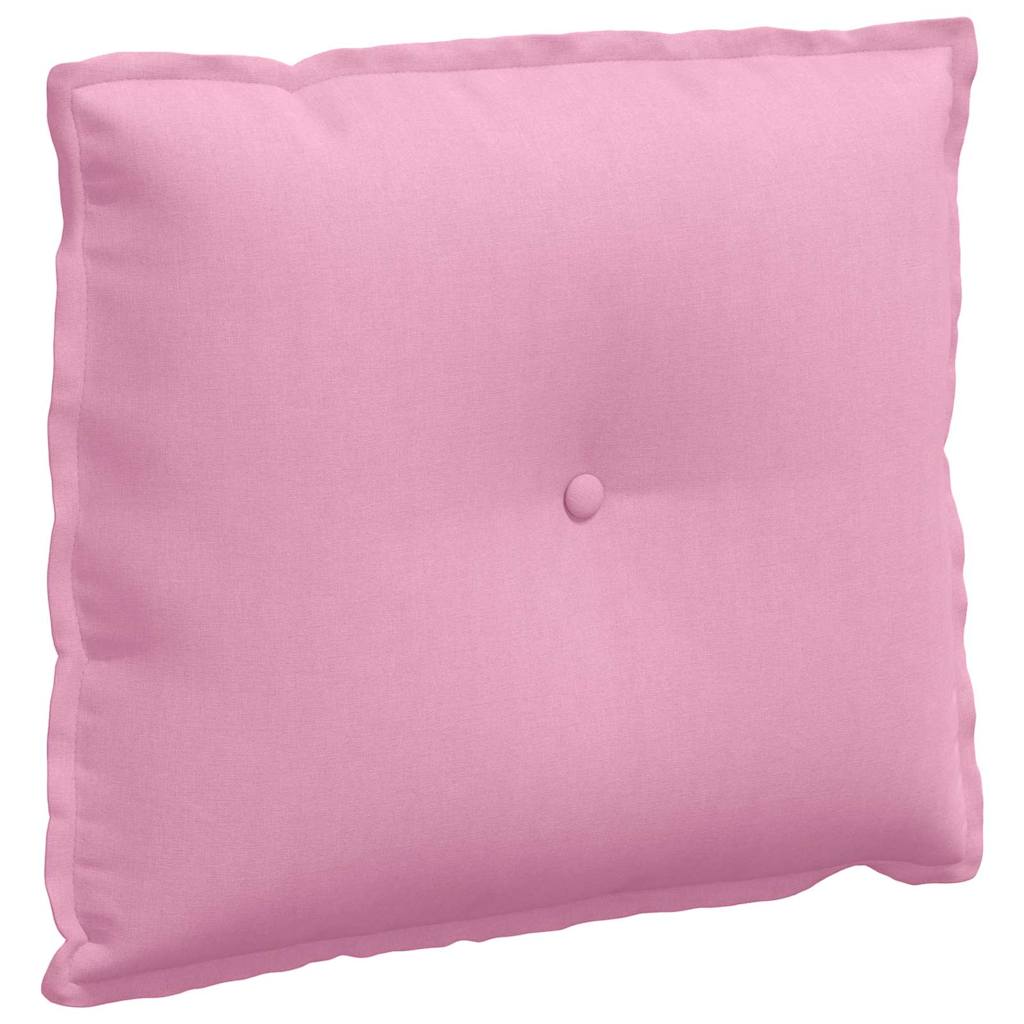 Rugkussen Roze 60 x 19 x 50 cm Stof is nu te koop bij PeponiXL, paradijselijk wonen!