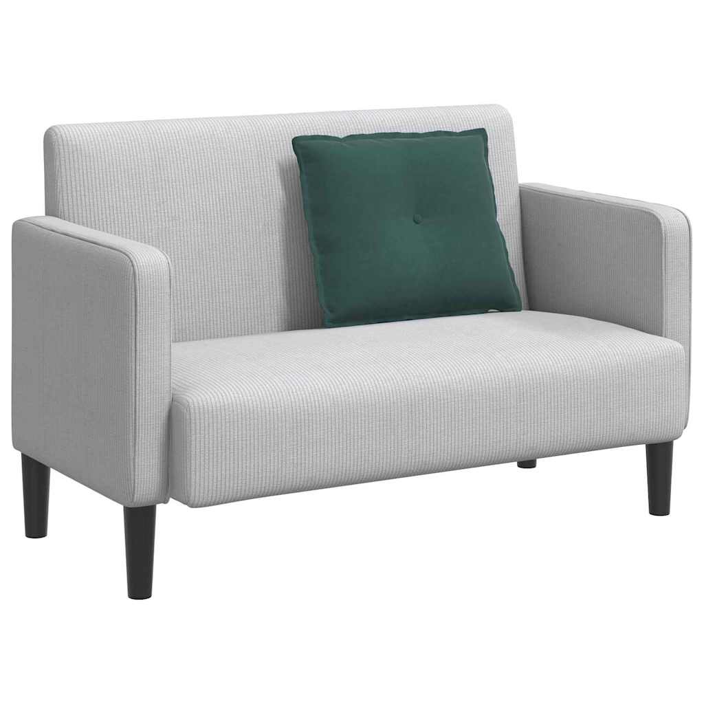 Rugkussen Donkergroen 60 x 50 cm Cordstof is nu te koop bij PeponiXL, paradijselijk wonen!