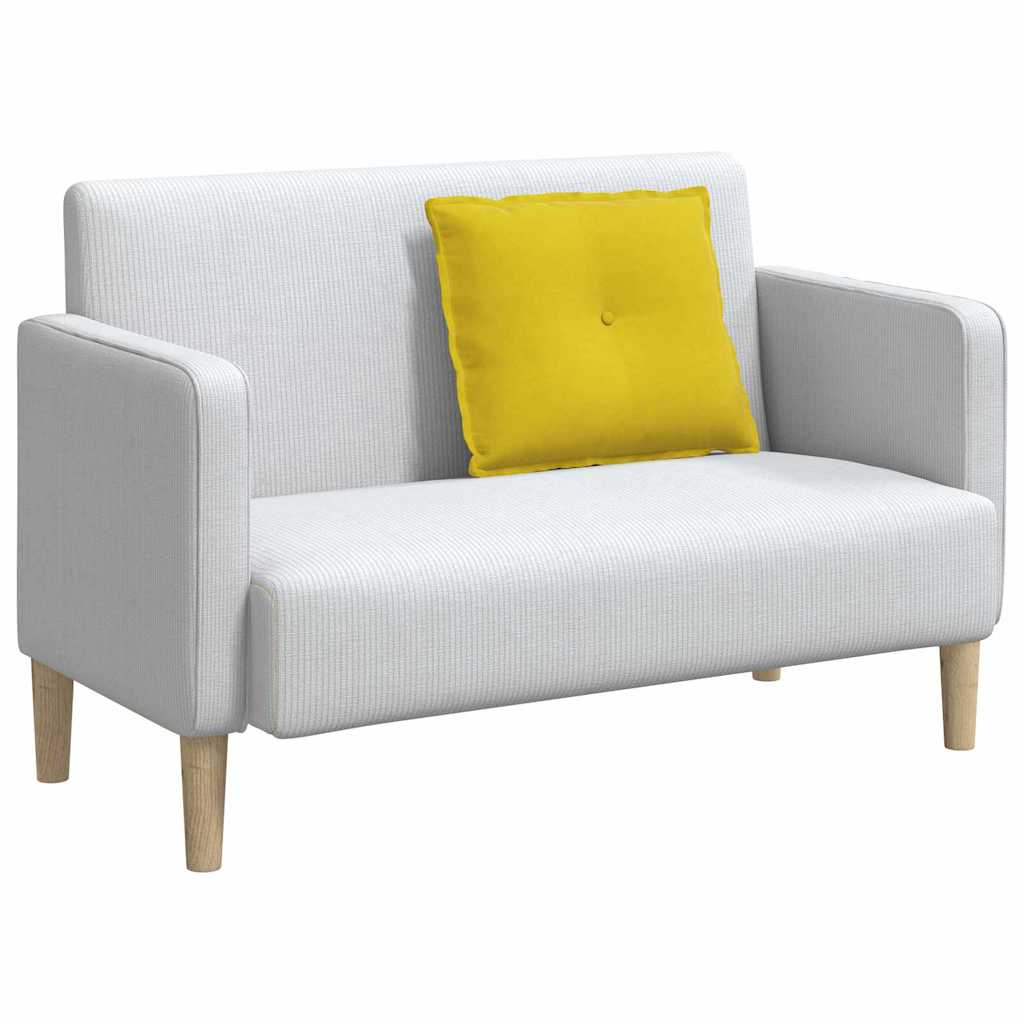 Rugkussen Geel 60 x 50 cm Cordstof is nu te koop bij PeponiXL, paradijselijk wonen!