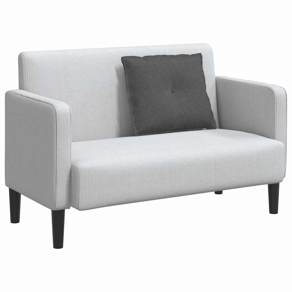 Rugkussen Donkergrijs 60 x 50 cm Cordstof is nu te koop bij PeponiXL, paradijselijk wonen!