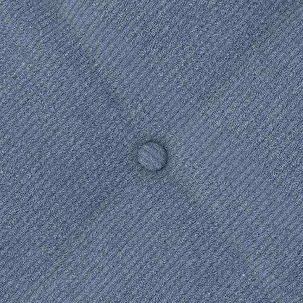 Rugkussen Blauw 60 x 50 cm Cordstof is nu te koop bij PeponiXL, paradijselijk wonen!