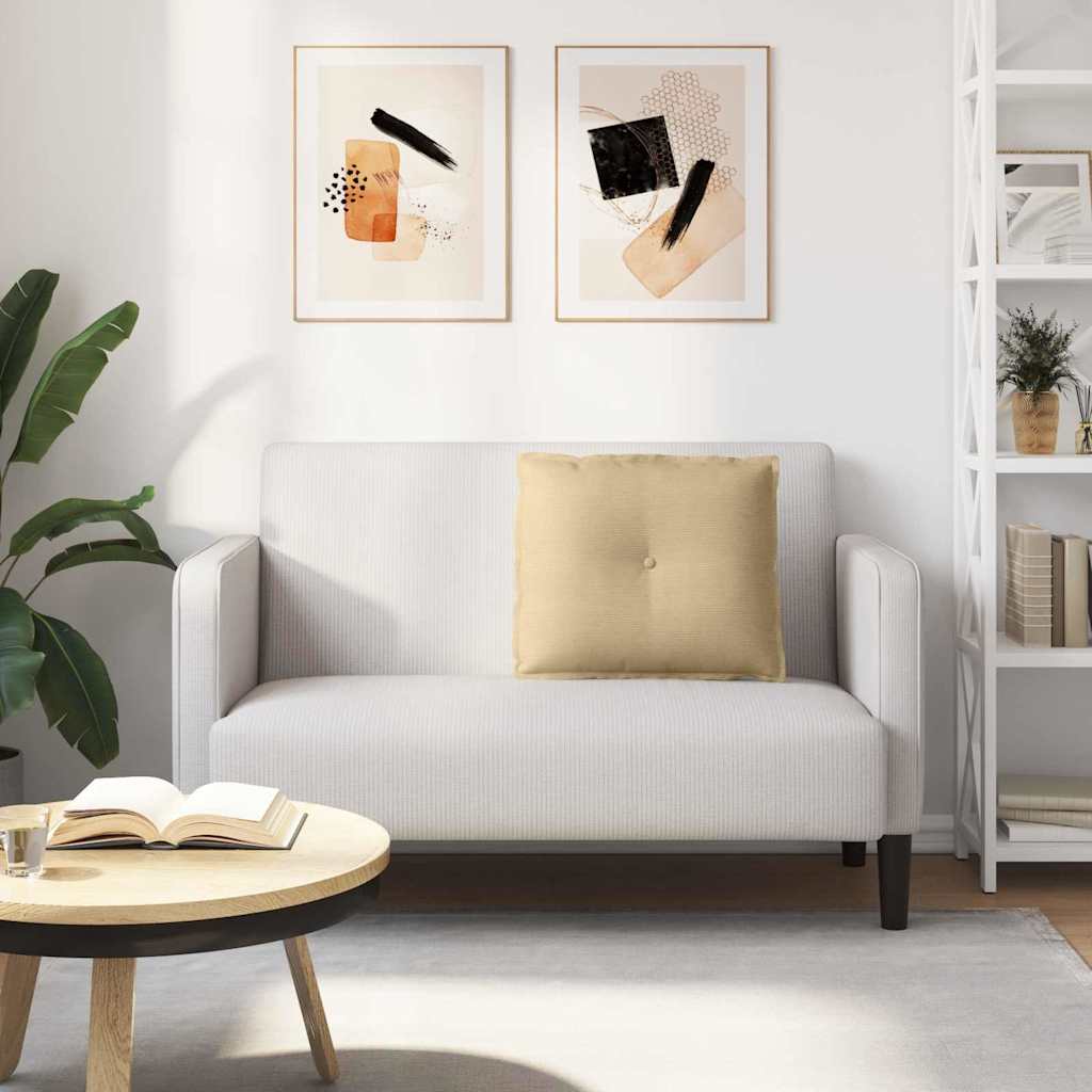 Rugkussen Grijs groen 60 x 50 cm Cordstof is nu te koop bij PeponiXL, paradijselijk wonen!