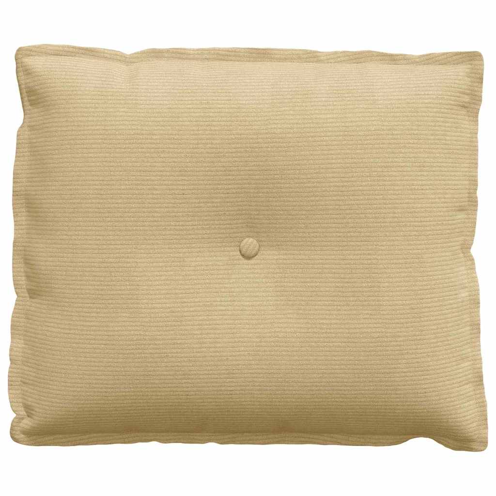 Rugkussen Grijs groen 60 x 50 cm Cordstof is nu te koop bij PeponiXL, paradijselijk wonen!