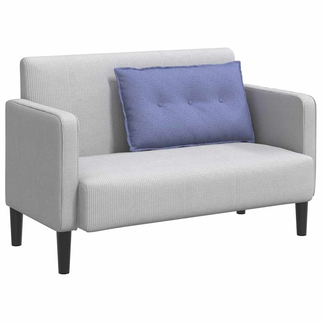 Rugkussen Jeans Blauw 80 x 19 x 50 cm Stof is nu te koop bij PeponiXL, paradijselijk wonen!