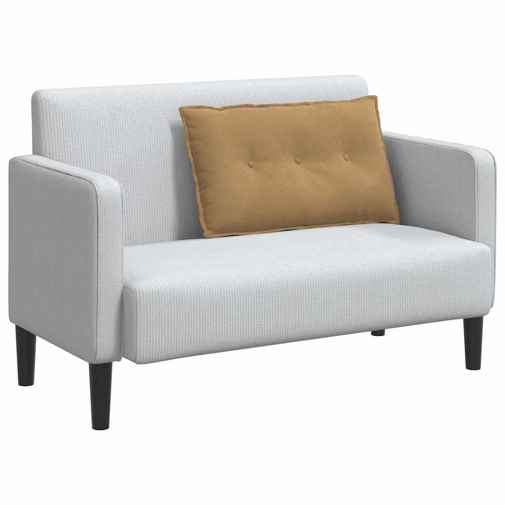 Rugkussen Bruin 80 x 50 cm Cordstof is nu te koop bij PeponiXL, paradijselijk wonen!