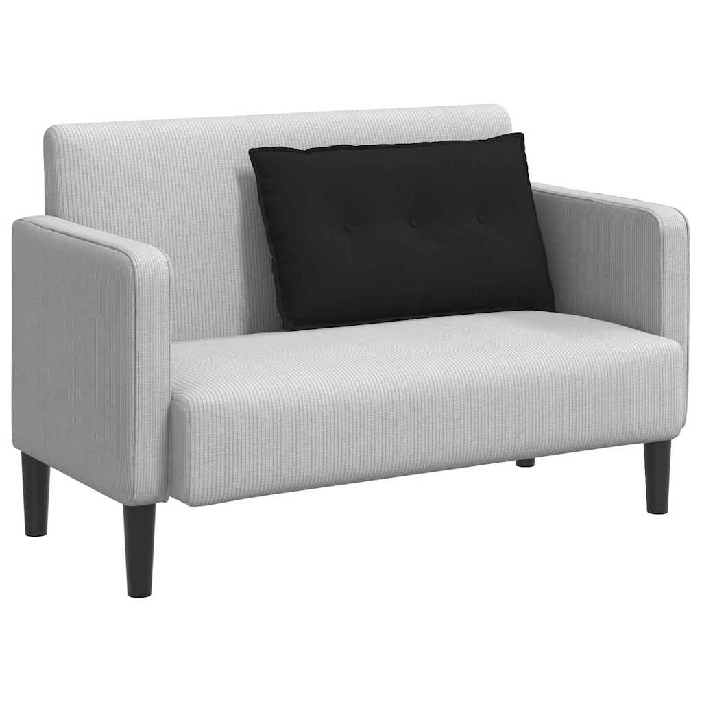 Rugkussen Zwart 80 x 50 cm Microvezel Stof is nu te koop bij PeponiXL, paradijselijk wonen!