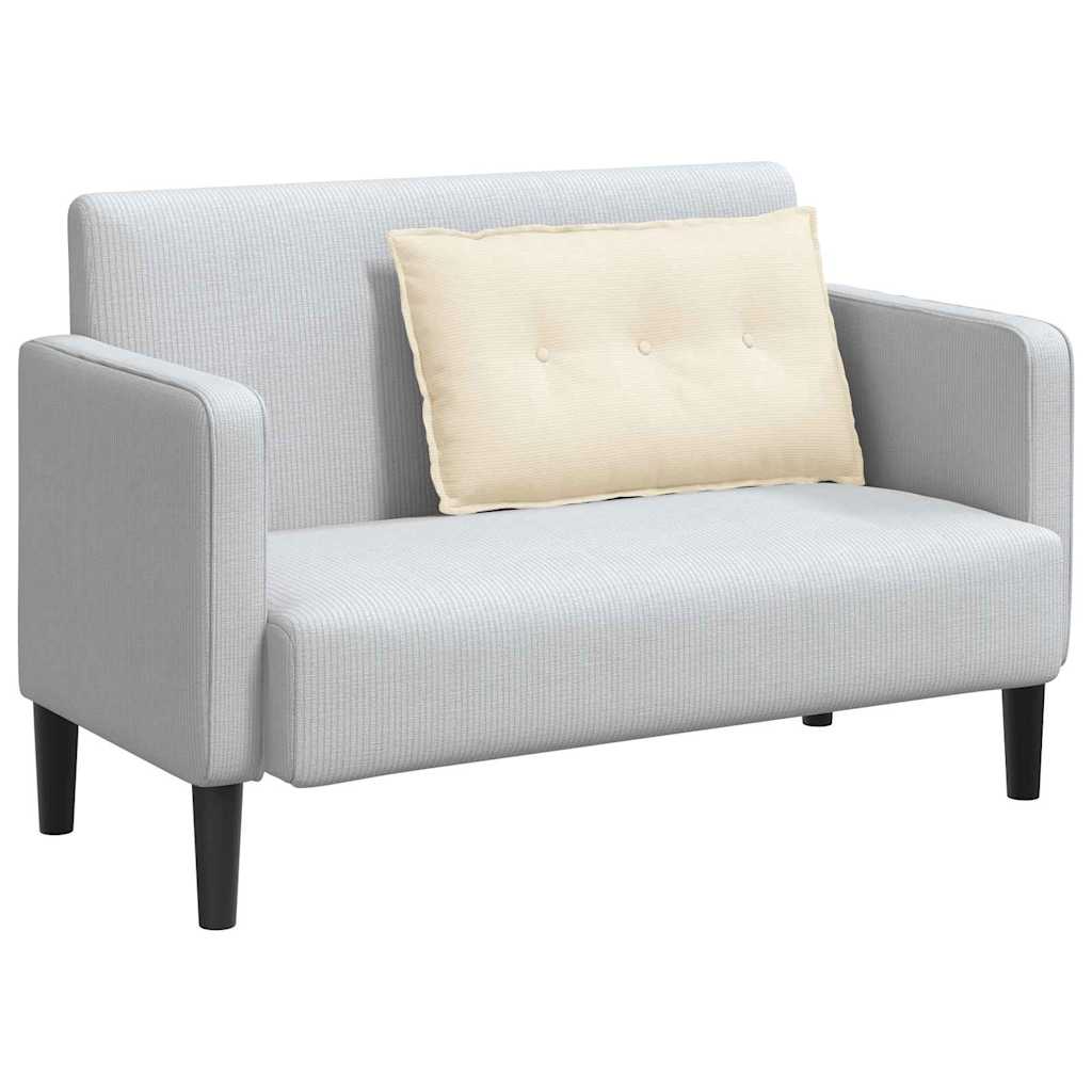 Rugkussen Crème 80 x 50 cm Cordstof is nu te koop bij PeponiXL, paradijselijk wonen!