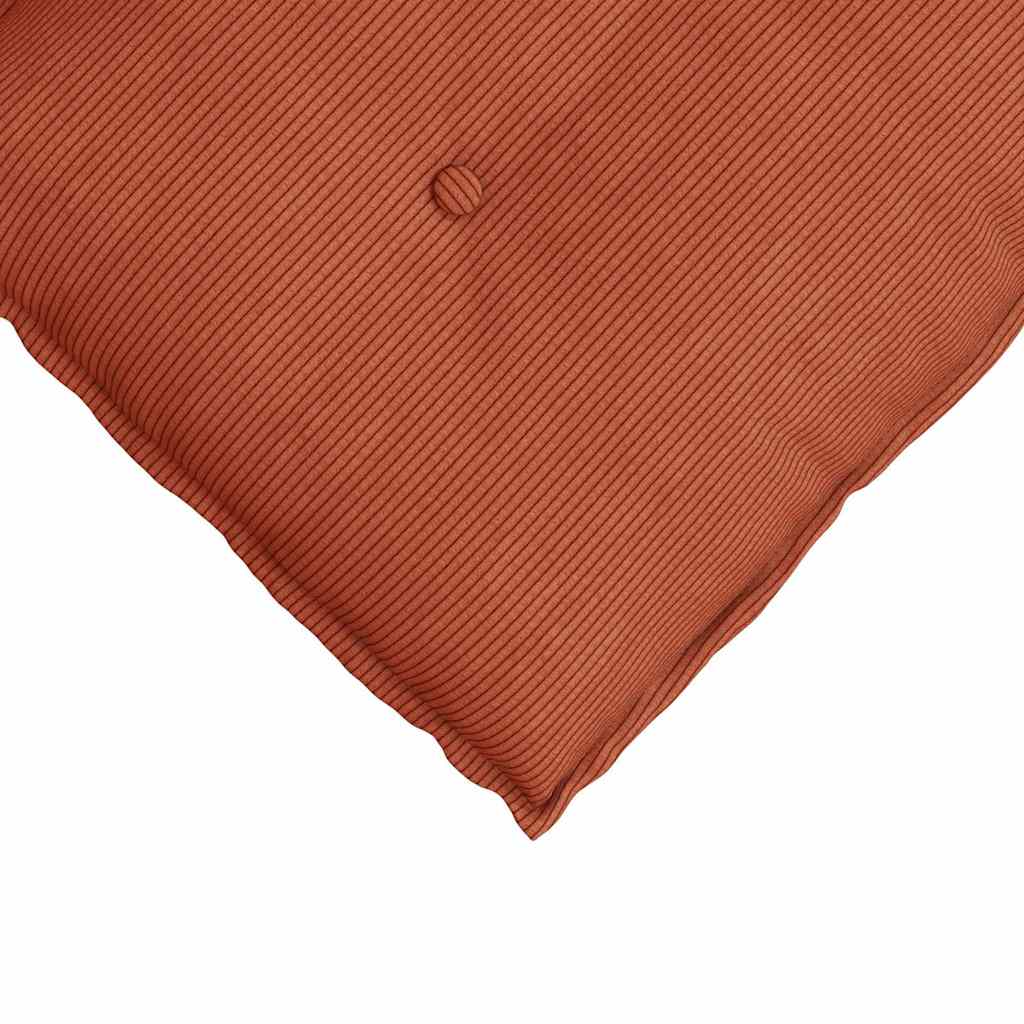 Rugkussen Rood-oranje 80 x 50 cm Cordstof is nu te koop bij PeponiXL, paradijselijk wonen!