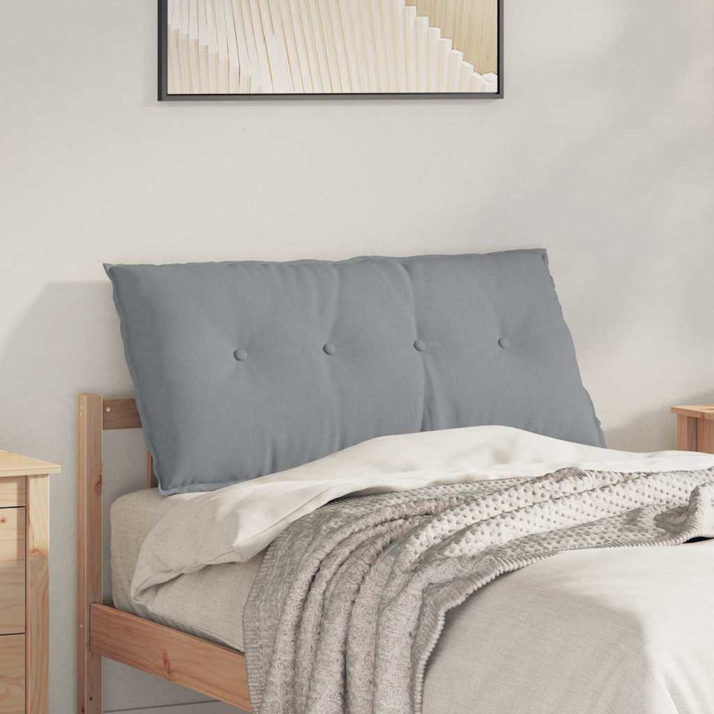 Rugkussen Lichtgrijs 100 x 19 x 50 cm Stof is nu te koop bij PeponiXL, paradijselijk wonen!