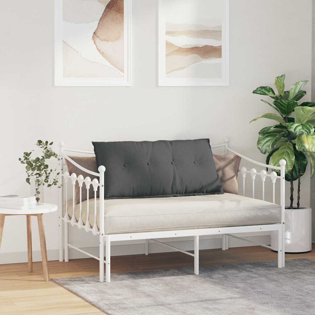Rugkussen Donkergrijs 100 x 19 x 50 cm Stof is nu te koop bij PeponiXL, paradijselijk wonen!
