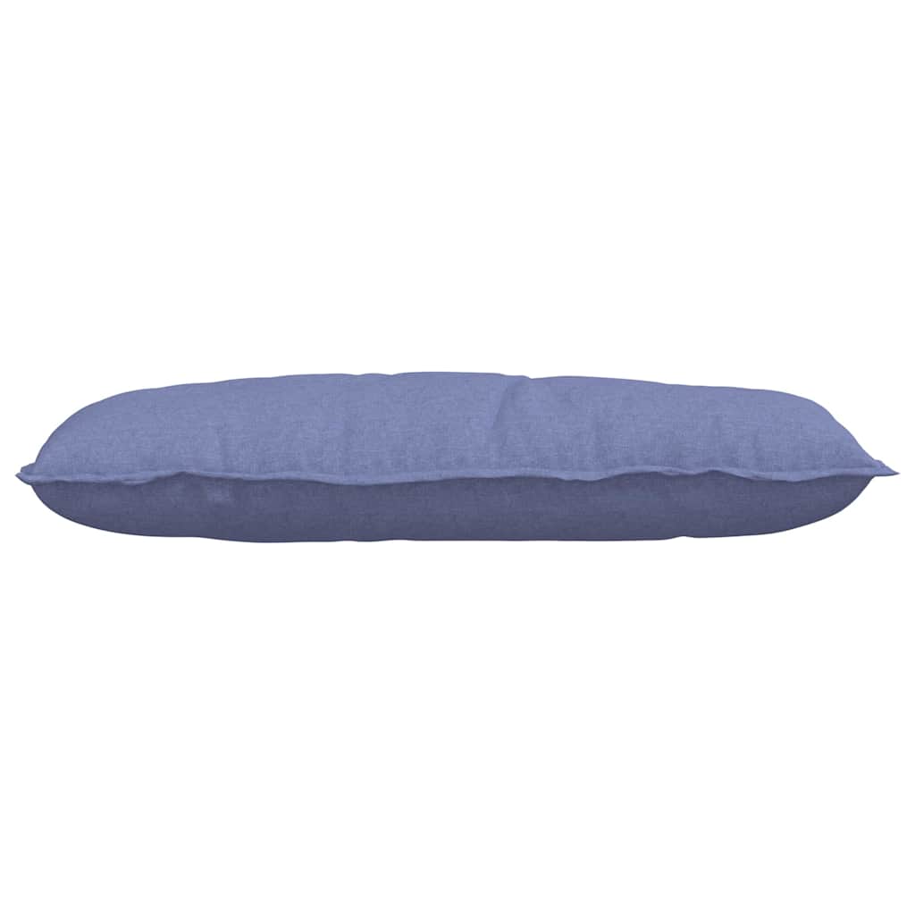 Rugkussen Jeans Blauw 100 x 19 x 50 cm Stof is nu te koop bij PeponiXL, paradijselijk wonen!