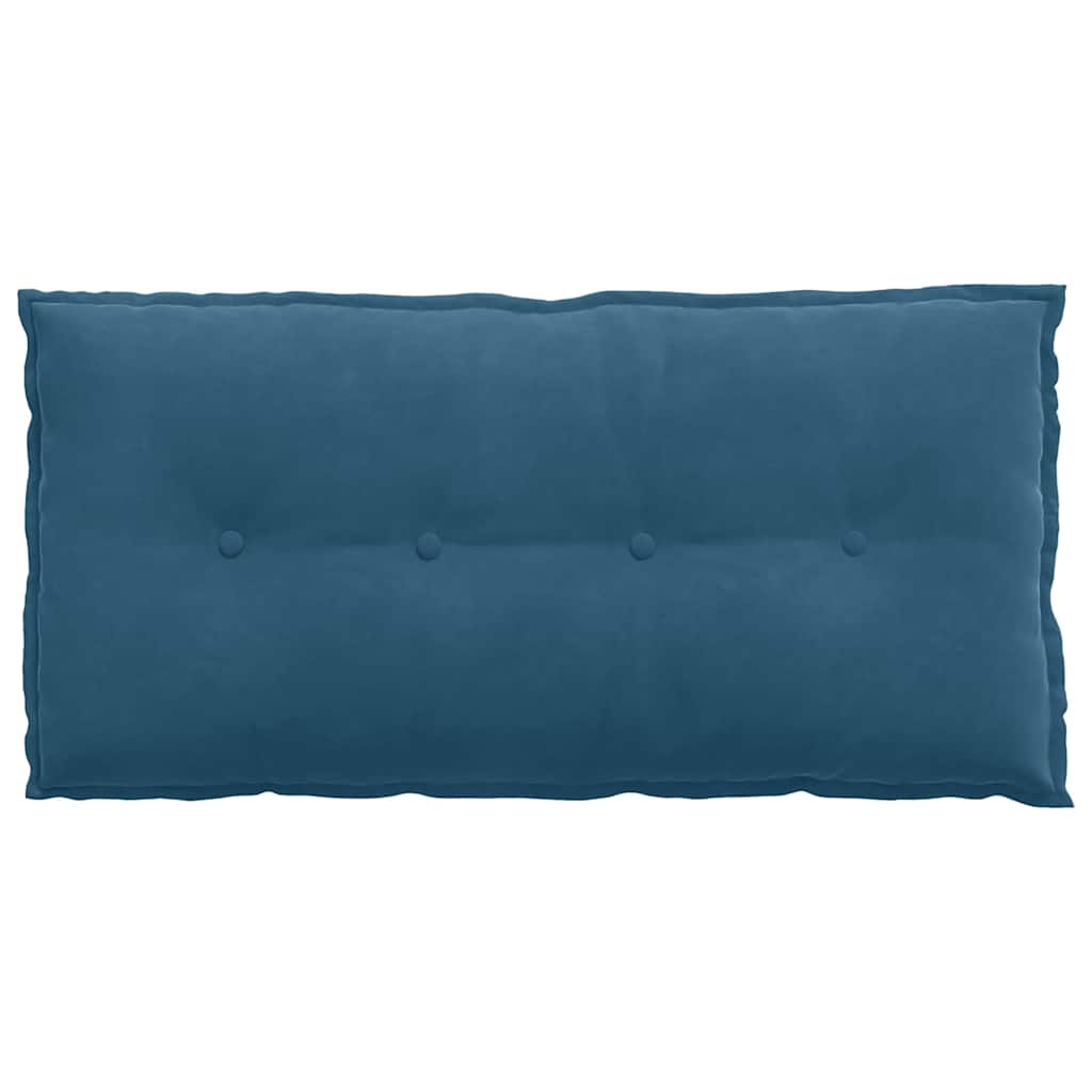 Rugkussen Blauw 100 x 50 cm Cordstof is nu te koop bij PeponiXL, paradijselijk wonen!