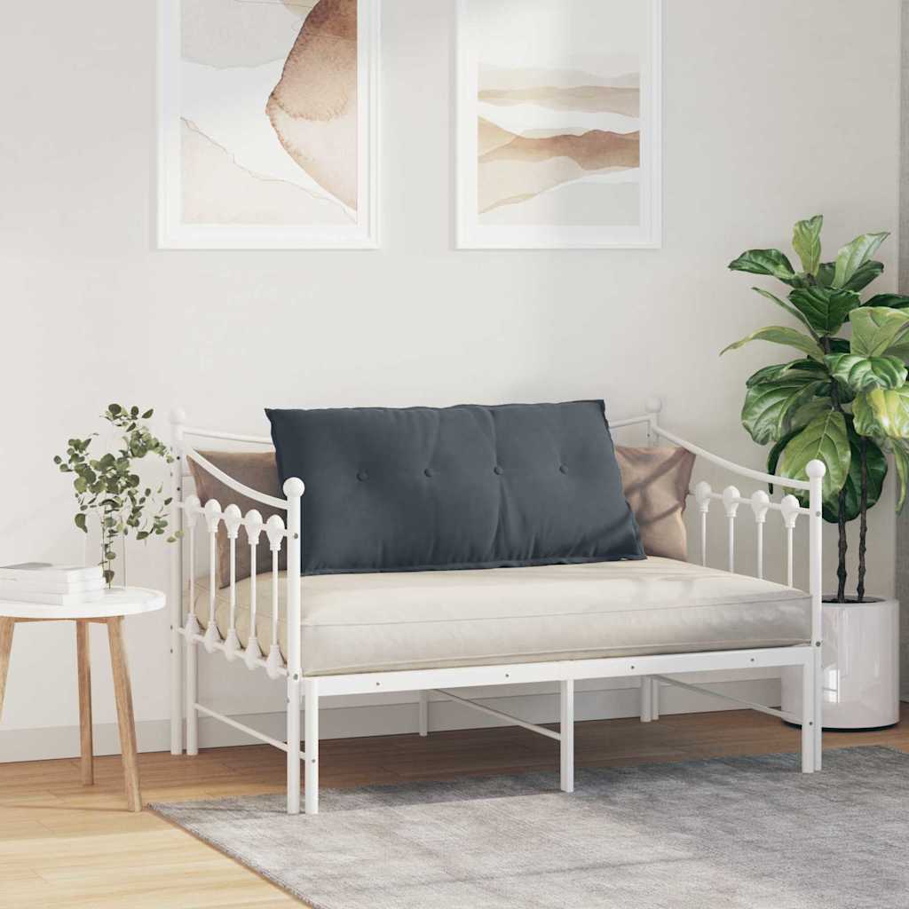 Rugkussen Donkergrijs 100 x 50 cm Cordstof is nu te koop bij PeponiXL, paradijselijk wonen!