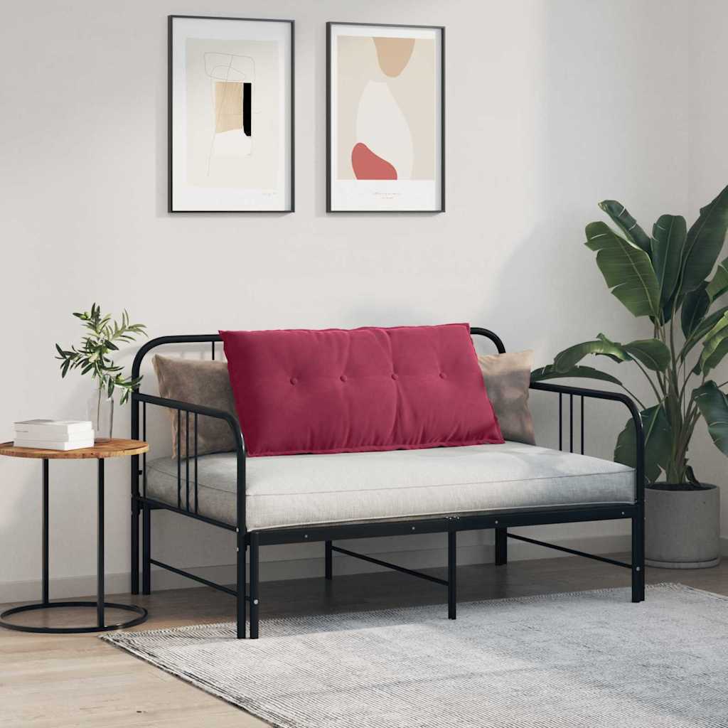 Rugkussen Wijnrood 100 x 50 cm Cordstof is nu te koop bij PeponiXL, paradijselijk wonen!