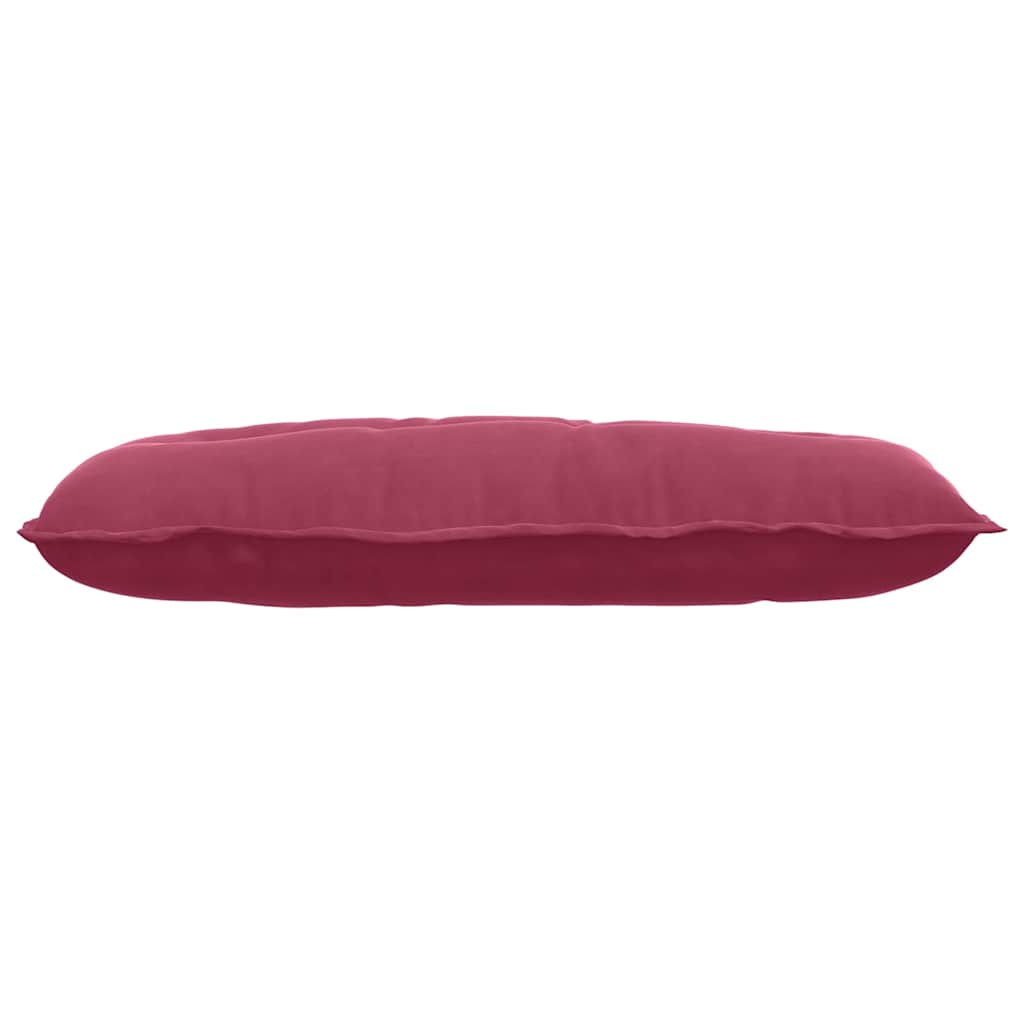 Rugkussen Wijnrood 100 x 50 cm Cordstof is nu te koop bij PeponiXL, paradijselijk wonen!
