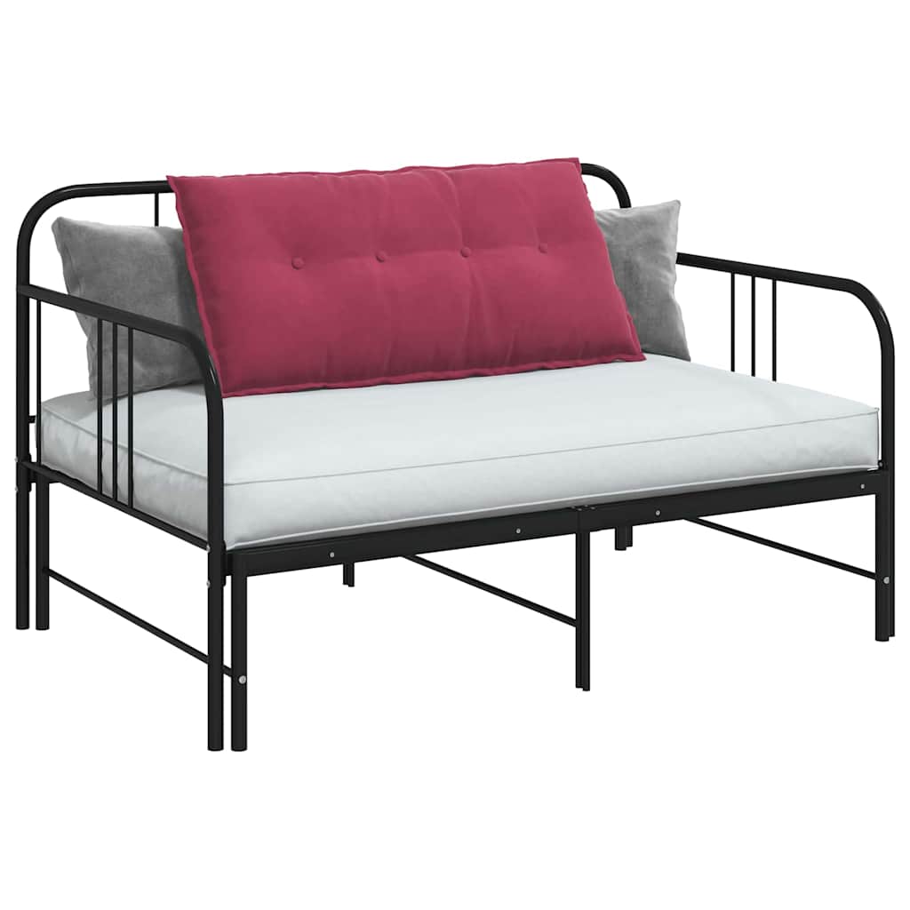 Rugkussen Wijnrood 100 x 50 cm Cordstof is nu te koop bij PeponiXL, paradijselijk wonen!