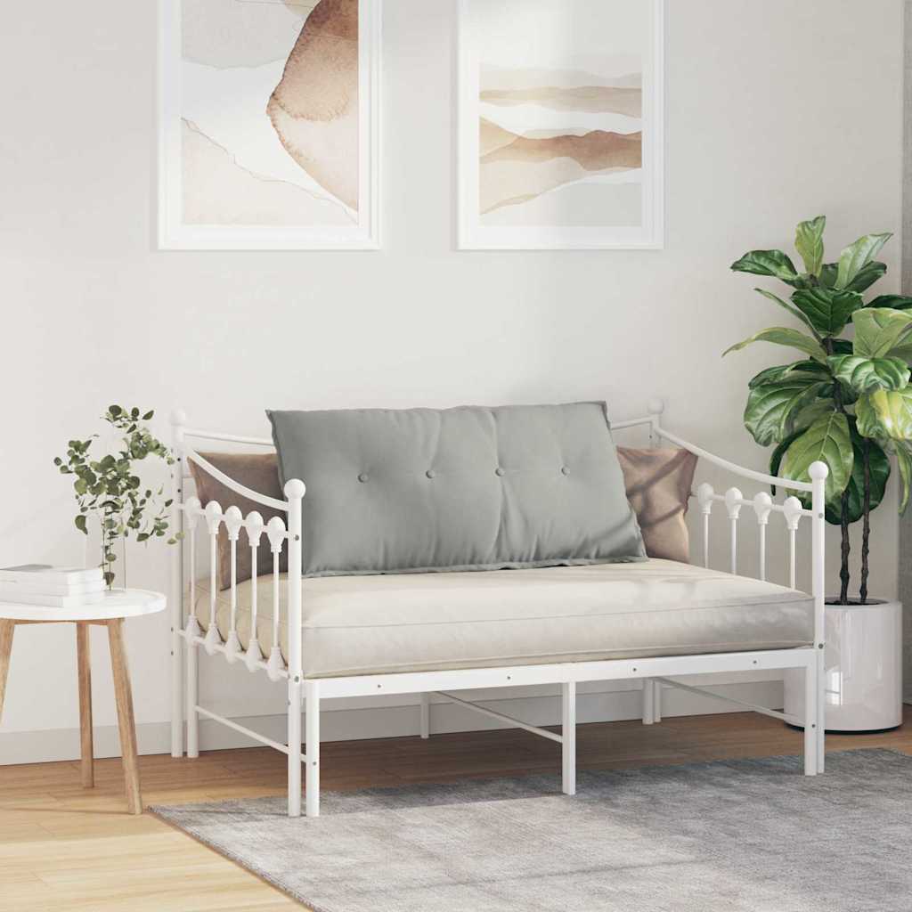 Rugkussen Lichtgrijs 100 x 50 cm Microvezel Stof is nu te koop bij PeponiXL, paradijselijk wonen!