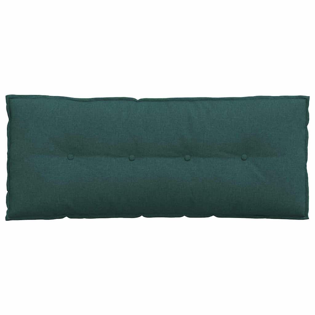 Rugkussen Donkergroen 120 x 19 x 50 cm Stof is nu te koop bij PeponiXL, paradijselijk wonen!