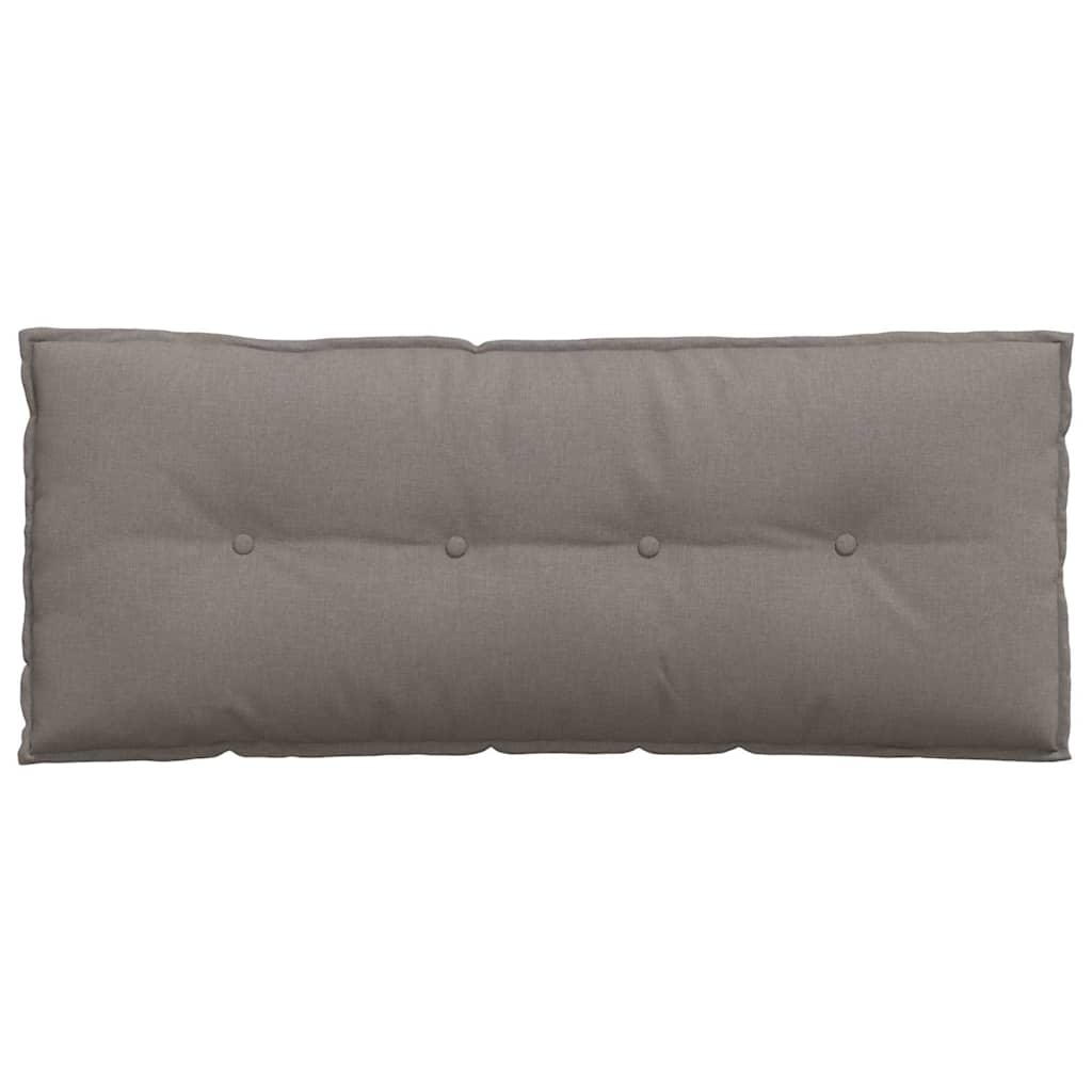 Rugkussen Taupe 120 x 19 x 50 cm Stof is nu te koop bij PeponiXL, paradijselijk wonen!