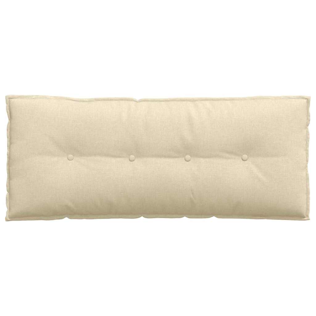 Rugkussen Crème 120 x 19 x 50 cm Stof is nu te koop bij PeponiXL, paradijselijk wonen!