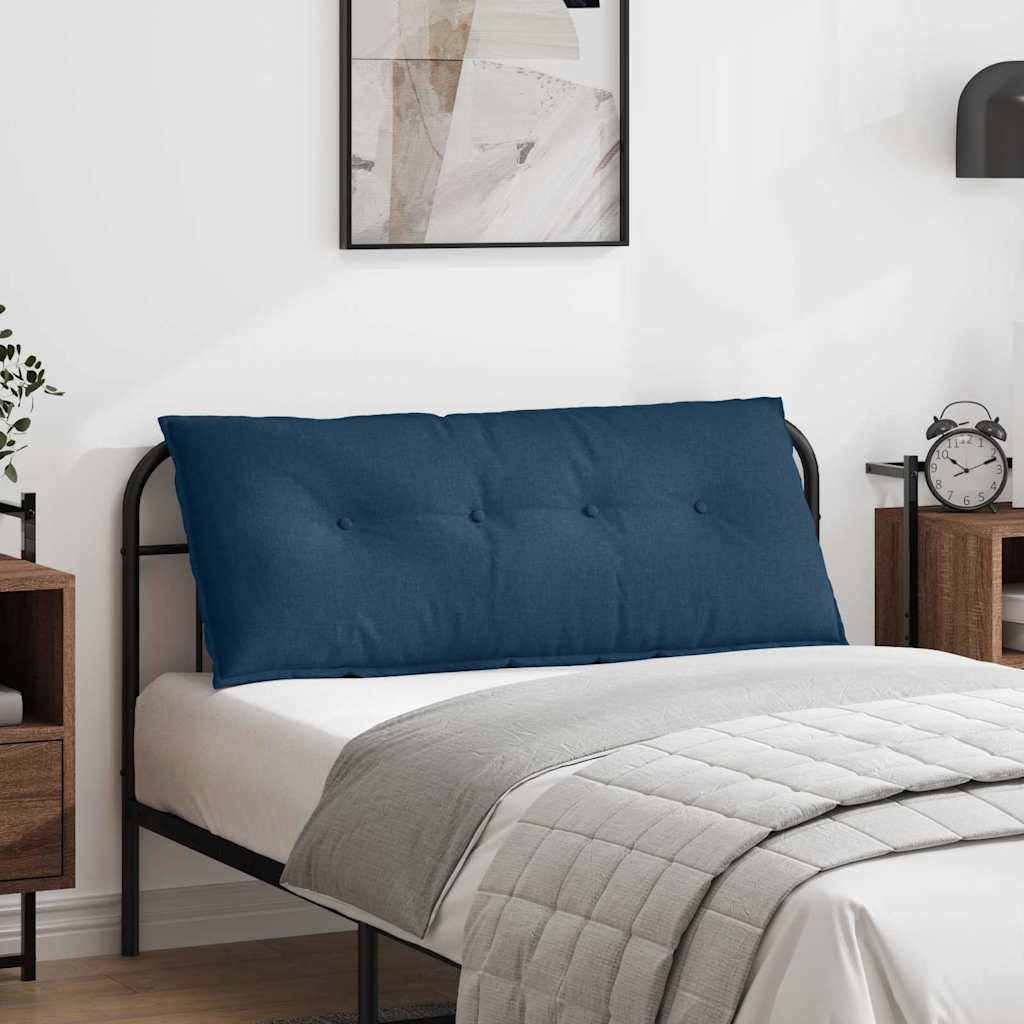 Rugkussen Blauw 120 x 19 x 50 cm Stof is nu te koop bij PeponiXL, paradijselijk wonen!