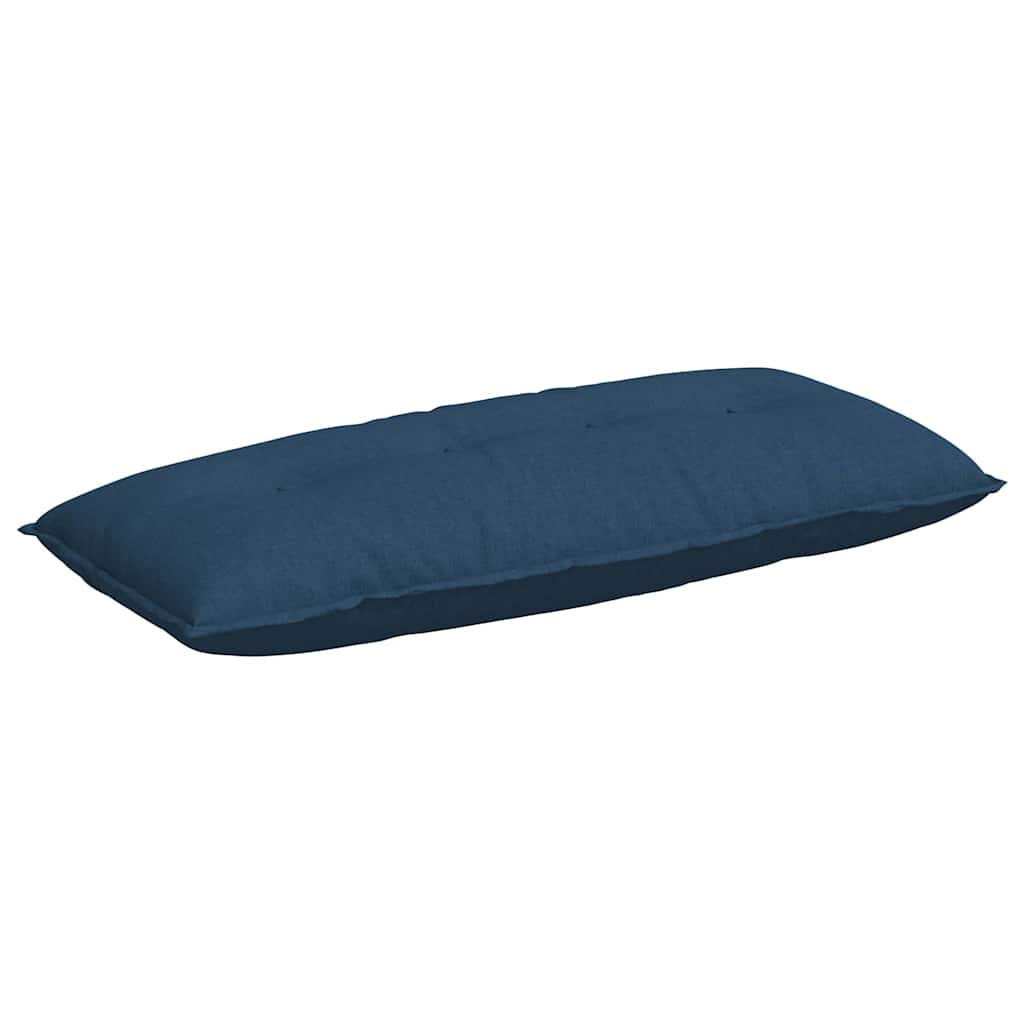 Rugkussen Blauw 120 x 19 x 50 cm Stof is nu te koop bij PeponiXL, paradijselijk wonen!