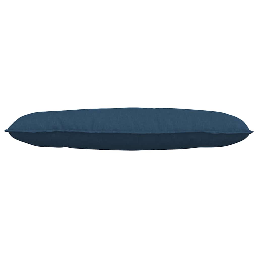 Rugkussen Blauw 120 x 19 x 50 cm Stof is nu te koop bij PeponiXL, paradijselijk wonen!