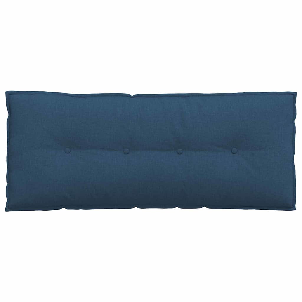 Rugkussen Blauw 120 x 19 x 50 cm Stof is nu te koop bij PeponiXL, paradijselijk wonen!