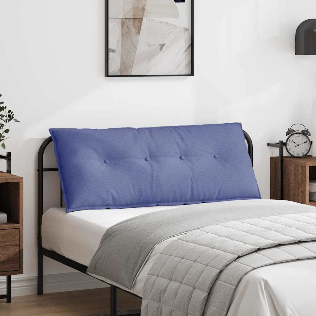 Rugkussen Jeans Blauw 120 x 19 x 50 cm Stof is nu te koop bij PeponiXL, paradijselijk wonen!