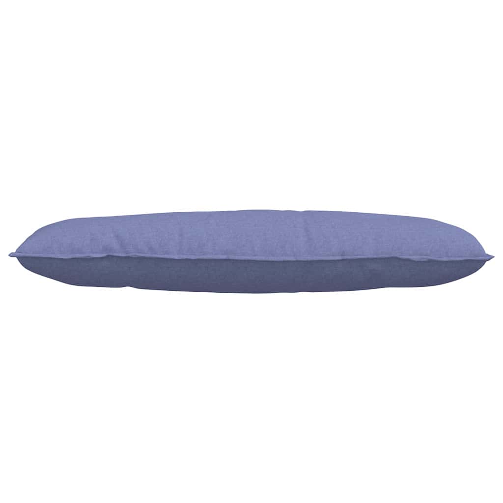 Rugkussen Jeans Blauw 120 x 19 x 50 cm Stof is nu te koop bij PeponiXL, paradijselijk wonen!