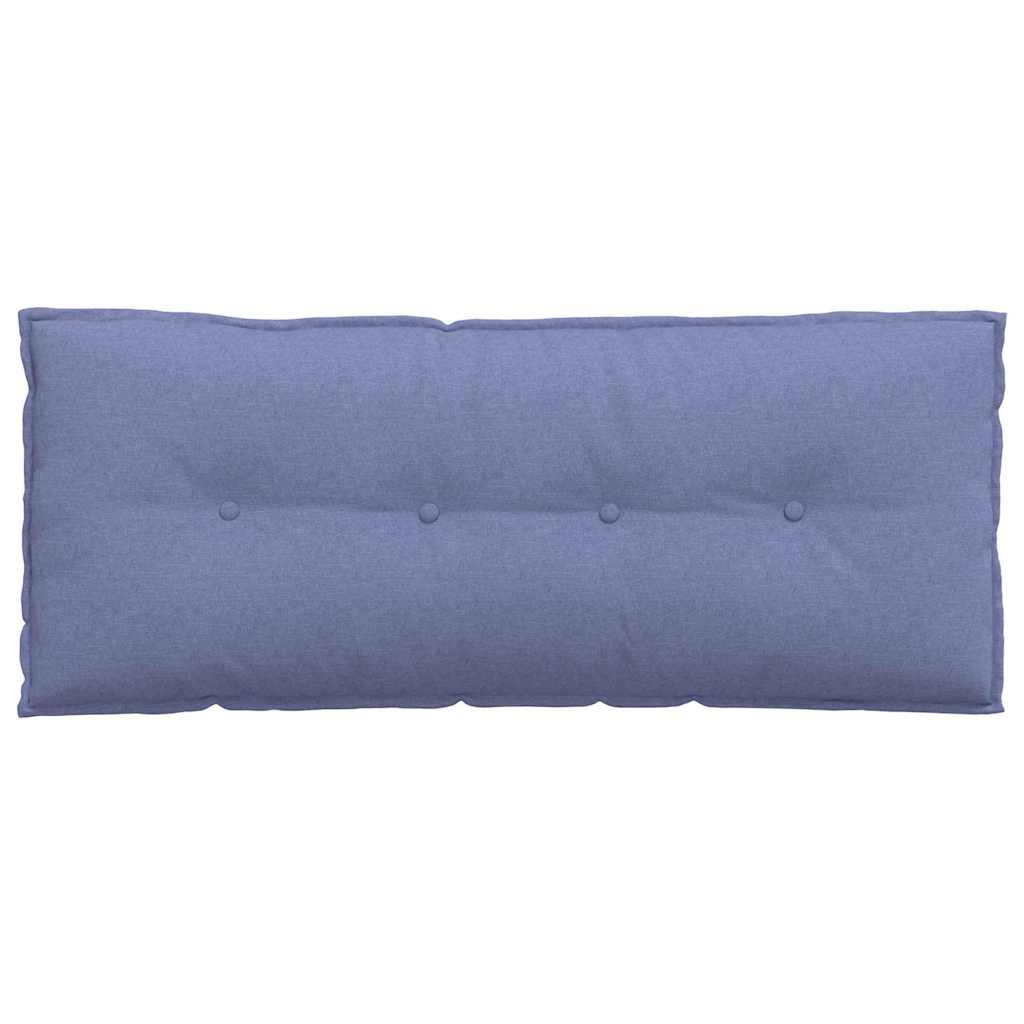 Rugkussen Jeans Blauw 120 x 19 x 50 cm Stof is nu te koop bij PeponiXL, paradijselijk wonen!