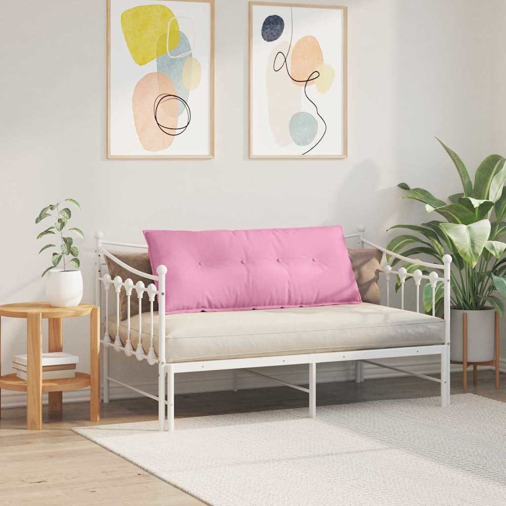 Rugkussen Roze 120 x 19 x 50 cm Stof is nu te koop bij PeponiXL, paradijselijk wonen!