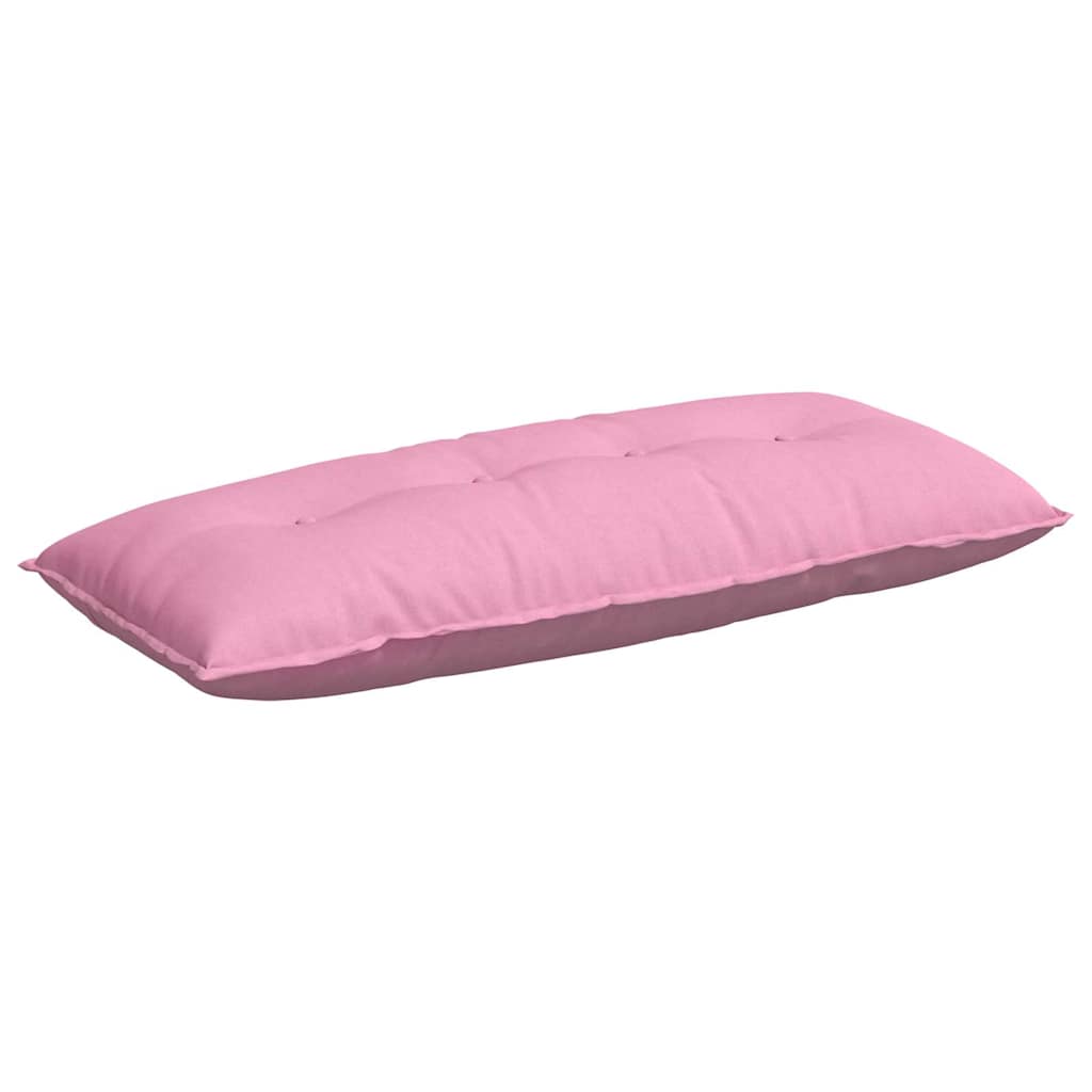 Rugkussen Roze 120 x 19 x 50 cm Stof is nu te koop bij PeponiXL, paradijselijk wonen!