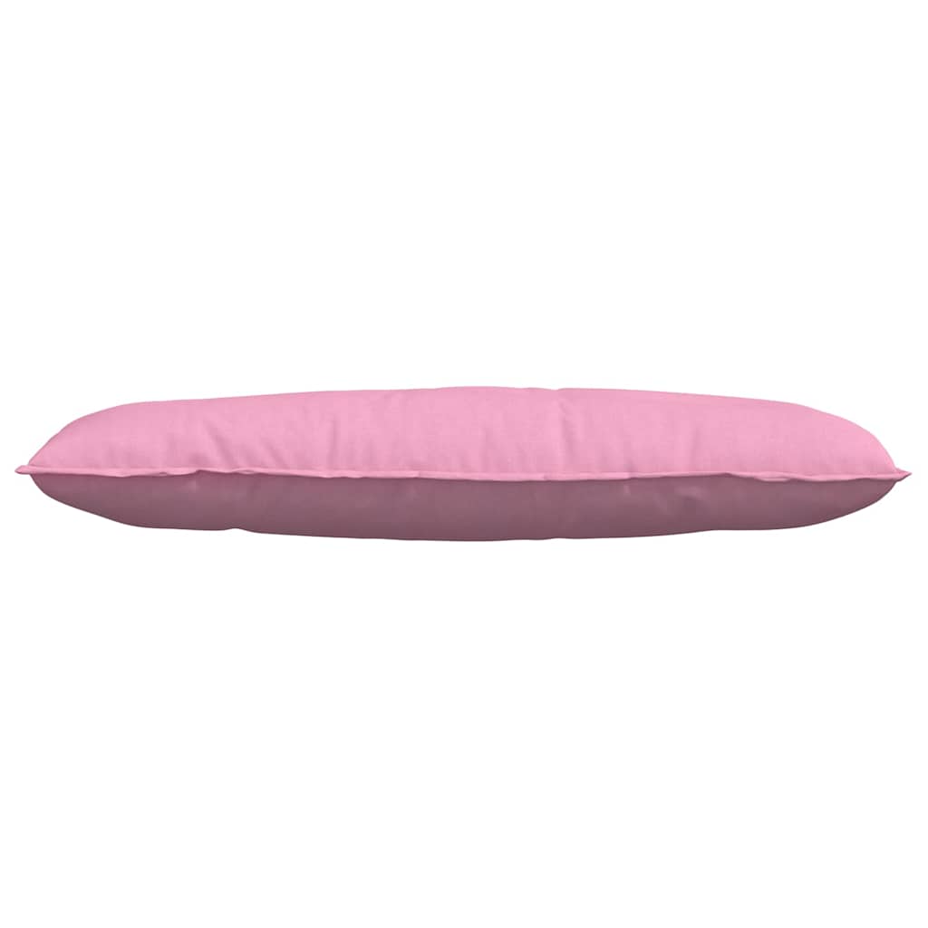 Rugkussen Roze 120 x 19 x 50 cm Stof is nu te koop bij PeponiXL, paradijselijk wonen!