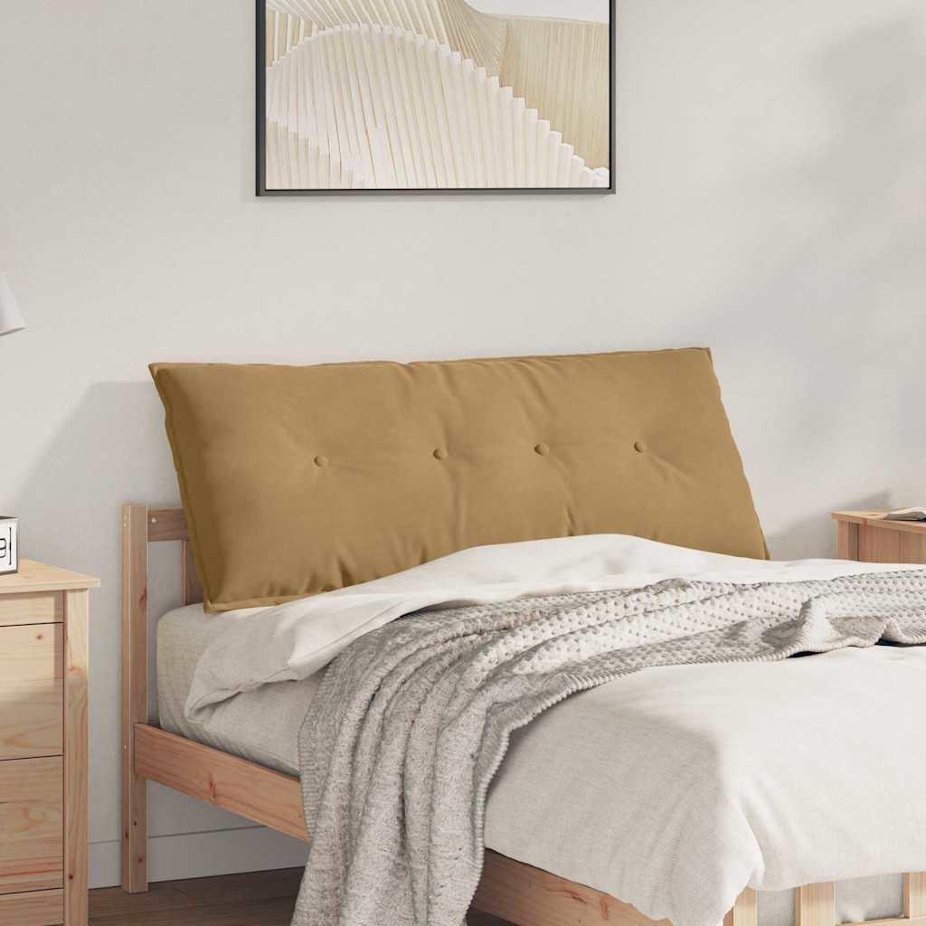 Rugkussen Bruin 120 x 50 cm Cordstof is nu te koop bij PeponiXL, paradijselijk wonen!