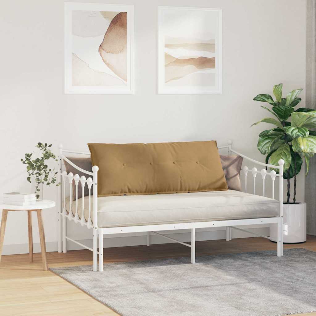 Rugkussen Bruin 120 x 50 cm Cordstof is nu te koop bij PeponiXL, paradijselijk wonen!