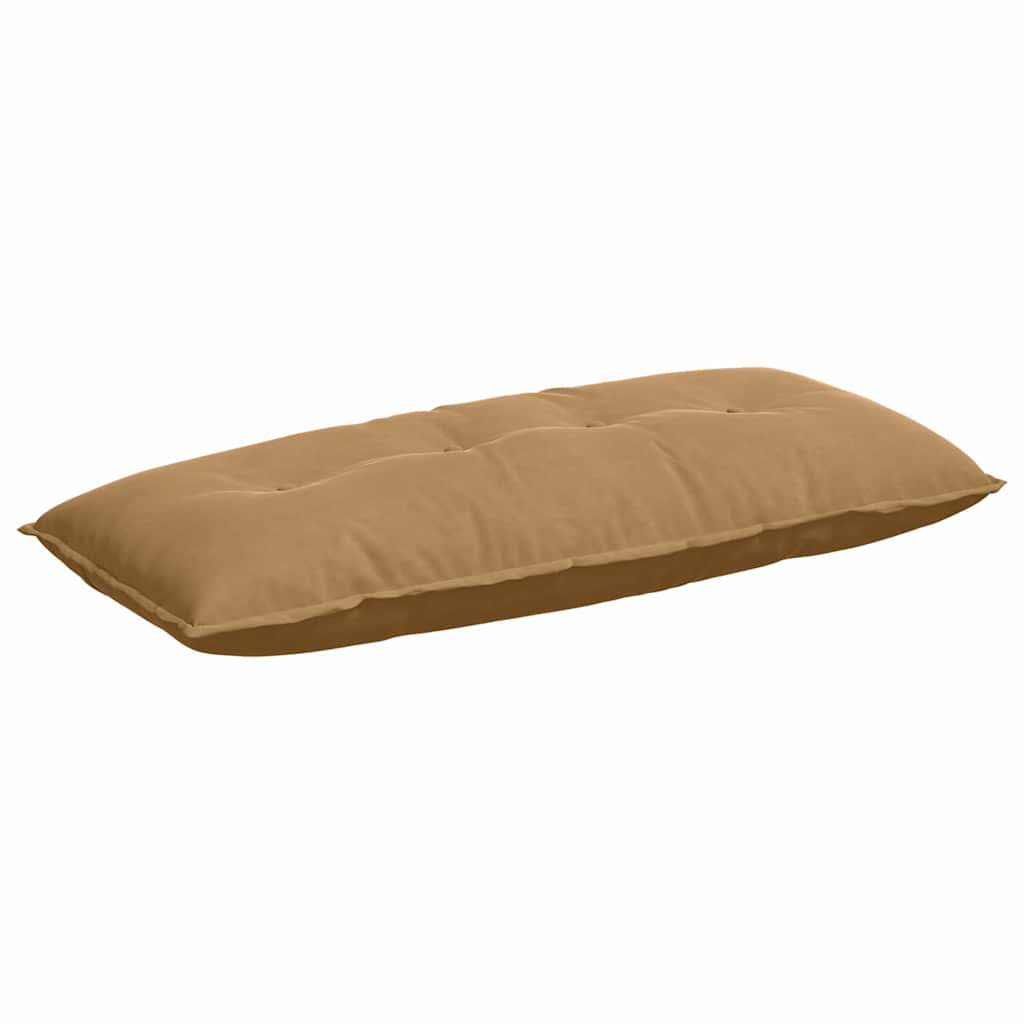 Rugkussen Bruin 120 x 50 cm Cordstof is nu te koop bij PeponiXL, paradijselijk wonen!
